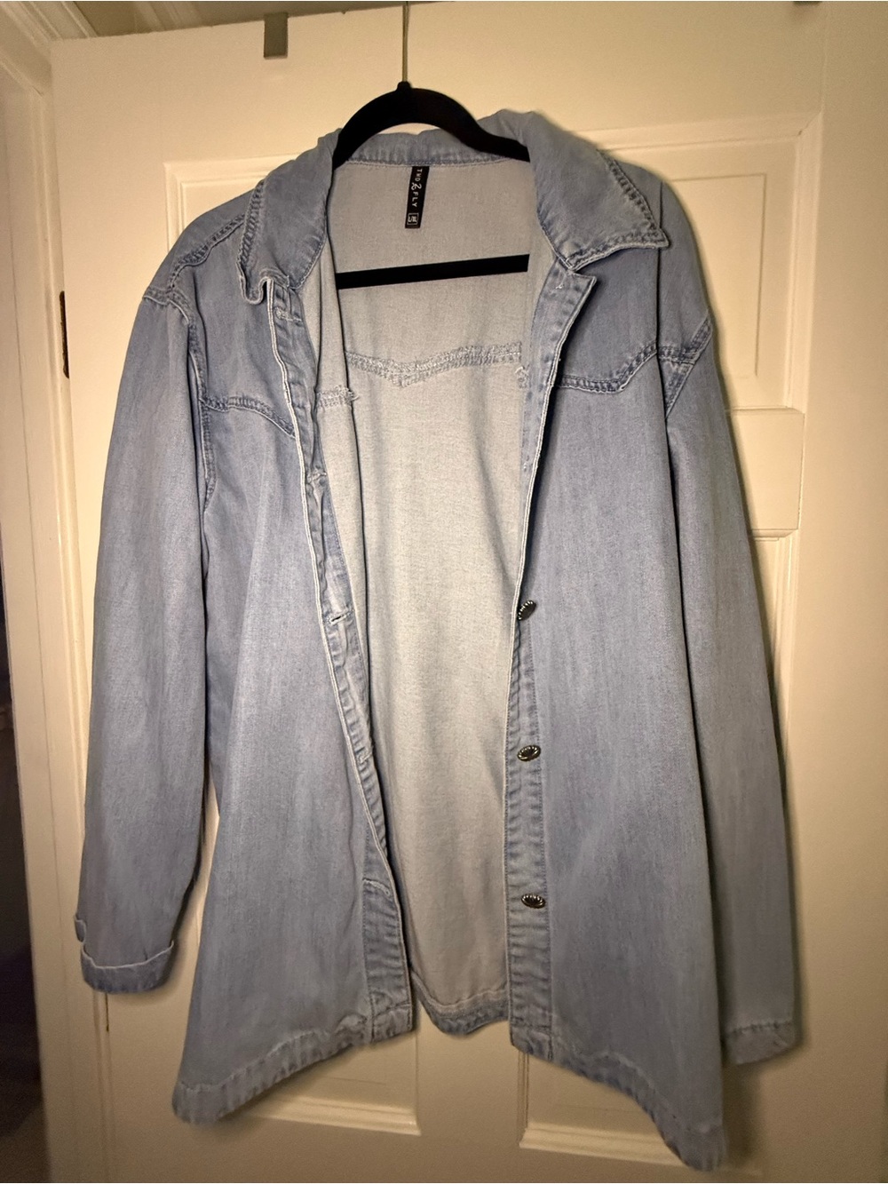 Women's Light Blue Denim Shirt